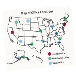 Avery See-Through Color Coding Labels, 1/4