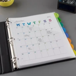 Avery Style Edge Insertable Plastic Dividers with Pocket, 8 Tabs, Multicolor (11293) Sale