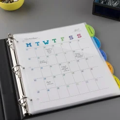 Avery Style Edge Insertable Plastic Dividers with Pocket, 5 Tabs, Multicolor (11292) Best