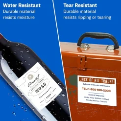 Avery Sure Feed Laser/Inkjet Durable ID Labels, 2" x 2-5/8", White, 120 Labels/Pack (6793) Best