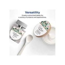 Avery Sure Feed Laser/Inkjet Round Labels, 3