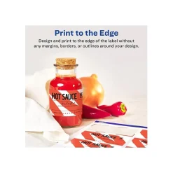 Avery Sure Feed Laser/Inkjet Rectangle Labels, 2