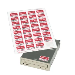 Avery Sure Feed Laser/Inkjet Identification Labels, 1 1/4" x 1 3/4", White, 15 Label Sheets/Pack (6570) Clearance
