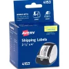 Avery Thermal Shipping Labels, 2-1/8" x 4", White, 140 Labels/Box (4153) Clearance
