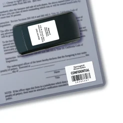 Avery TrueBlock Laser Durable ID Labels, 1-1/4