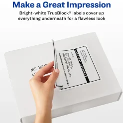 Avery TrueBlock Laser Shipping Labels, 5-1/2" x 8-1/2", White, 1,000 Labels/Box (95900)* Shipping Labels