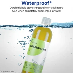 Avery Waterproof Wraparound Laser/Pigment-Inkjet Rectangle Labels, 3 1/4