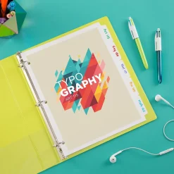 Avery Write & Erase Paper Dividers, 5 Tabs, White, 36 Sets/Box (11506) Discount