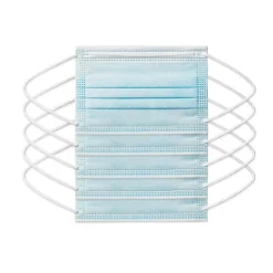 Masks<AVO+ 3-ply Disposable Face Mask, Kids', Blue, 50/Box (SMN200055)