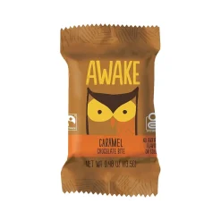 Chocolate<Awake Changemaker Bite Caramel Milk Chocolate, 24 oz., 50 Pieces/Box (00453U)