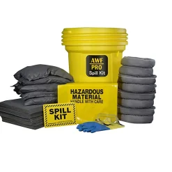 Sorbents & Spill Control<AWF Pro 30 Gal. Universal Spill Kit, 72 Pieces (KTSK 10300-RT)