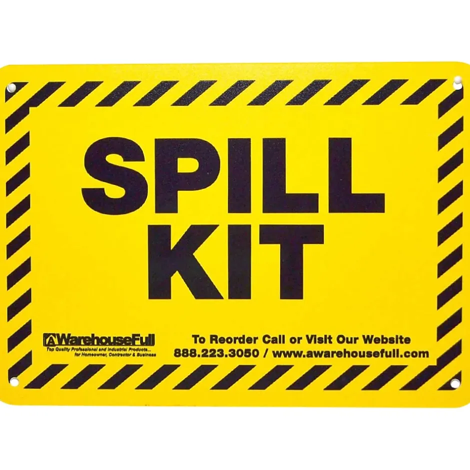 Sorbents & Spill Control<AWF Pro 30 Gal. Universal Spill Kit, 72 Pieces (KTSK 10300-RT)