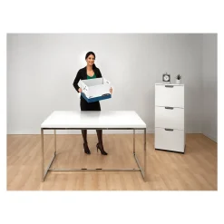 Bankers Box® Bankers Box Presto Heavy-Duty Instant Assembly File Storage Boxes, Lift-Off Lid, Letter/Legal Size, 4/Pack (0063602) New