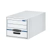 Bankers Box® Bankers Box Stor/Drawer File Storage Drawer, Letter Size, White/Blue (00721)