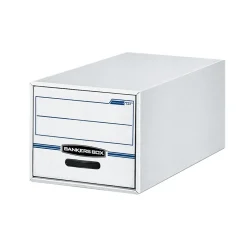 Bankers Box® Bankers Box Stor/Drawer File Storage Drawer, Letter Size, White/Blue (00721)