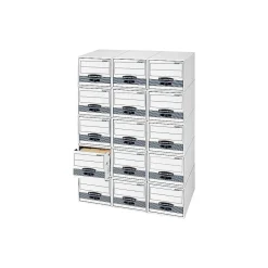 Bankers Box® Bankers Box Stor/Drawer Steel Plus File Drawers, Letter Size, White/Blue, 6/Carton (00311) Best