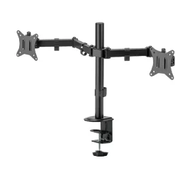 Barkan Adjustable Dual Arms, Up to 32" Monitor, Black (M142T)* Monitor Mounts & Stands