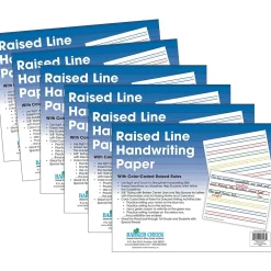 Hot 8.5" x 11" Raised Line Handwriting Paper, 300 Sheets/Set (5503-06) Classroom Paper