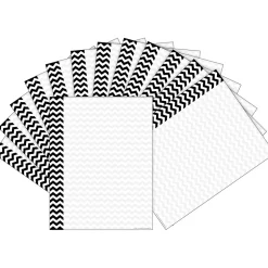 Discount Black Chevron Computer Paper, 100 Sheets/Set (BC3622) Classroom Paper