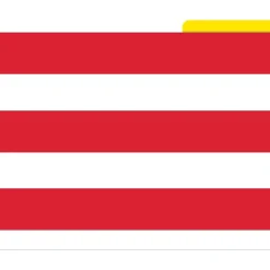 Barker Creek Buffalo Plaid & Wide Stripes File Folder, 1/3-Cut Tab, Letter Size, Assorted, 12/Pack (2011) Outlet