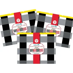 Barker Creek Buffalo Plaid & Wide Stripes File Folder, 1/3-Cut Tab, Letter Size, Assorted, 36/Set (4397) Discount