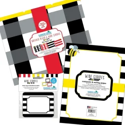 Barker Creek Buffalo Plaid & Wide Stripes File Folder, 1/3-Cut Tab, Letter Size, Assorted, 107/Set (142) Discount