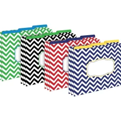 Barker Creek Chevron Nautical On-Trend Organizer Set, 92/Set (4093) Online