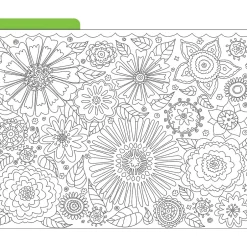 Barker Creek Color Me! File Folder Set, 1/3-Cut Tab, Letter Size, In My Garden, 12/Pack (2008) Sale