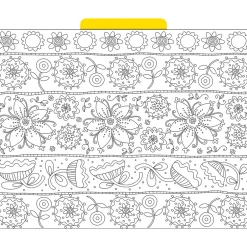 Barker Creek Color Me! File Folder Set, 1/3-Cut Tab, Letter Size, In My Garden, 12/Pack (2008) Sale
