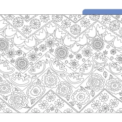 Barker Creek Color Me! File Folder Set, 1/3-Cut Tab, Letter Size, In My Garden, 12/Pack (2008) Sale