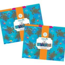 Barker Creek File Folder Set, 1/3-Cut Tab, Letter Size, Kai Ola, 24/Set (4382) Discount