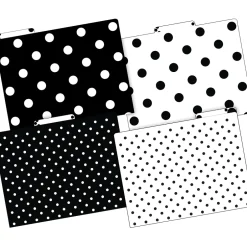Barker Creek File Folder Set, 1/3-Cut Tab, Letter Size, Dots, 24/Set (4424) Hot