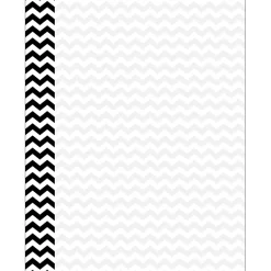 Barker Creek Get Organized File Folder Set, 1/3-Cut Tab, Letter Size, Chevron Nautical, 107/Set (138) Outlet