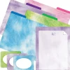 Barker Creek Get Organized File Folder Set, 1/3-Cut Tab, Letter Size, Tie-Dye & Ombré, 107/Set (130) Online