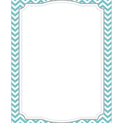 Barker Creek Get Organized Beautiful Chevron File Folders, 1/3-Cut Tab, Letter Size, Assorted, 107/Set (137) Clearance