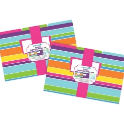 Barker Creek Happy Legal-Size File Folders, Multi-Design Set, 18/Set (BC3907) Hot