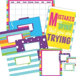 Barker Creek Happy Office/Classroom Set, 109 Pieces/Set (BC6001) Hot