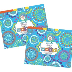 Barker Creek Moroccan File Folder, 1/3-Cut Tab, Letter Size, Assorted, 24/Set (4400) Discount