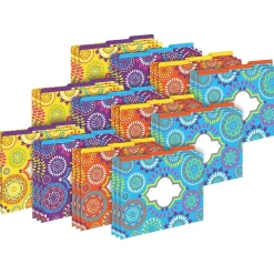 Barker Creek Moroccan Letter-Size File Folders, Multi-Design Set, 36/Set (BC3933) Discount