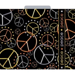 Barker Creek Peace Letter-Size File Folders, 24/Set (BC3954) Outlet