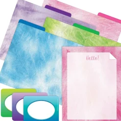 Barker Creek Pink Ombré File Folder, 1/3-Cut Tab, Letter Size, Assorted, 107/Set (158) Best