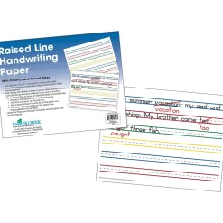 Best Raised Line Handwriting Paper, 100 Sheets/Set (5503-02) Classroom Paper