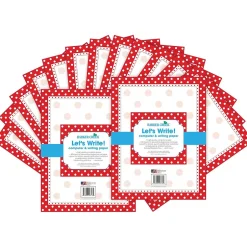 Discount Red & White Dot Computer Paper, 100 Sheets/Set (BC3608) Classroom Paper