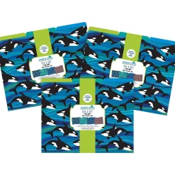 Barker Creek Sea & Sky File Folder, 1/3-Cut Tab, Letter Size, Assorted, 36/Set (4405) Hot