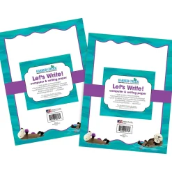 Sale Sea & Sky Otters Computer Paper, 8 ½” x 11", 100 Sheets/Set (BC3884) Classroom Paper