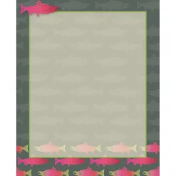 Barker Creek Sea & Sky Salmon File Folder, 1/3-Cut Tab, Letter Size, Assorted, 107/Set (147) Outlet