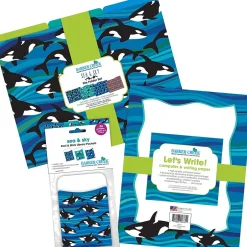 Barker Creek Sea & Sky Whales On-Trend Organizer Set, 92/Set (4101) Outlet