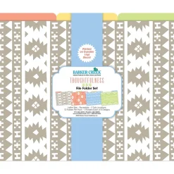 Barker Creek Thoughtfulness File Folder, 1/3-Cut Tab, Letter Size, Assorted, 12/Pack (2016) Clearance