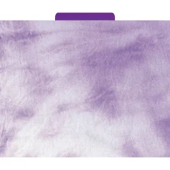 Barker Creek Tie-Dye and Ombré File Folders, 3-Tab, Letter Size, Assorted, 12/Pack (1346) Outlet
