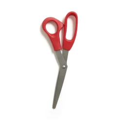 BASELINE™ 8" Stainless Steel Scissors, Blunt Tip, Red (55829) Discount